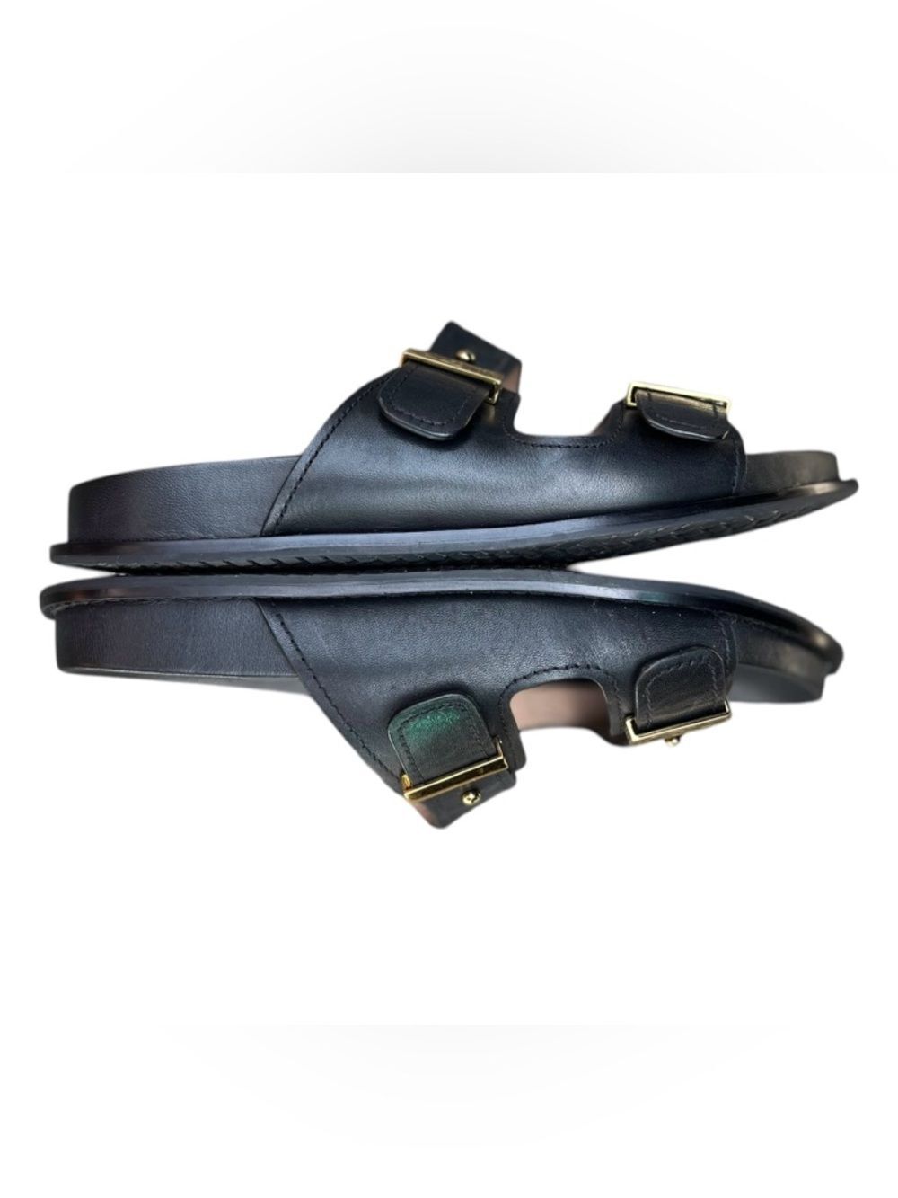 COLE HAAN Marisol Footbed Leather Sandal Black Size 7B (Retail $140) - Picture 5 of 8